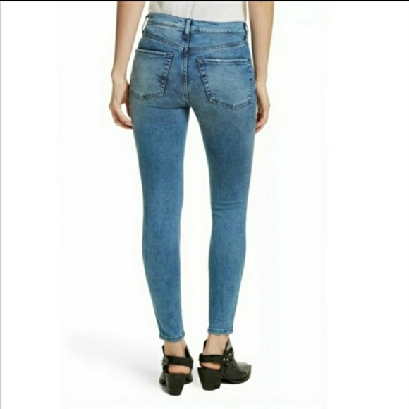 NWT Free People Busted Knee Skinny Jean's - Picture 9 of 10